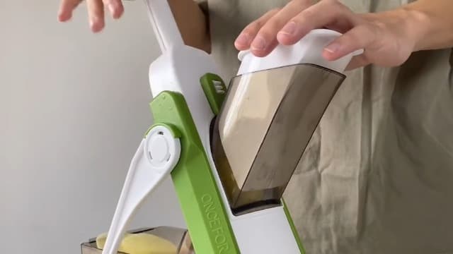 ONCE FOR ALL Safe Mandoline Slicer 5-in-1