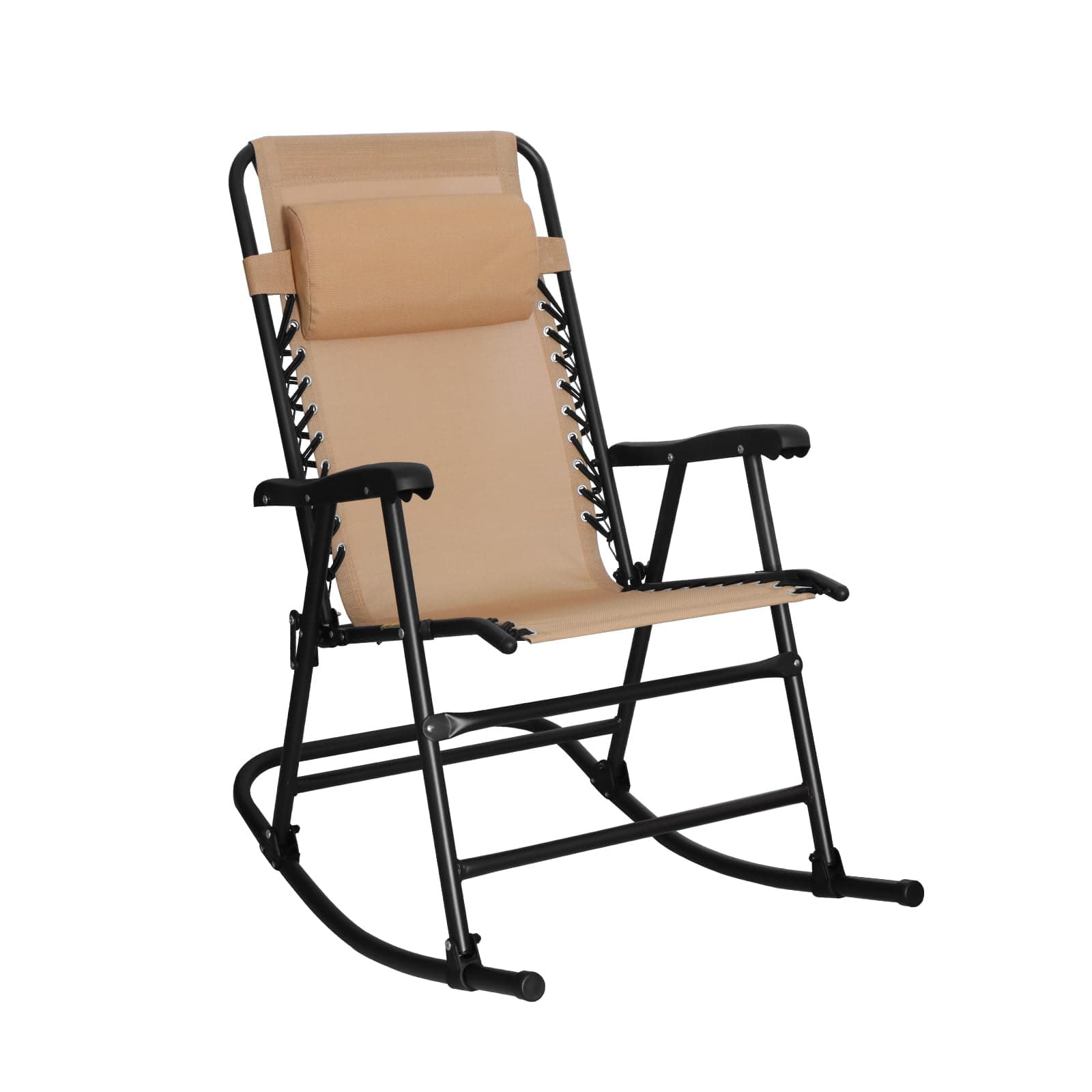 Giantex Folding Metal Bistro Chair Outdoor