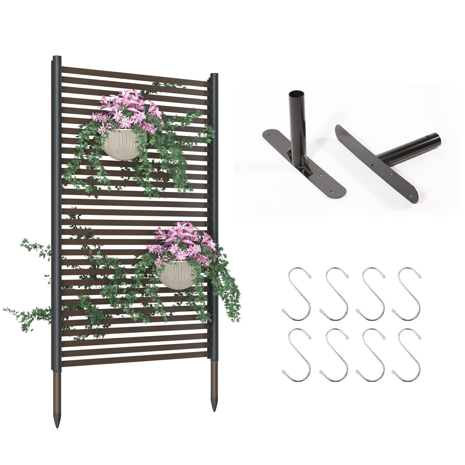 Outdoor Privacy Curtain Panels (2-Pack)