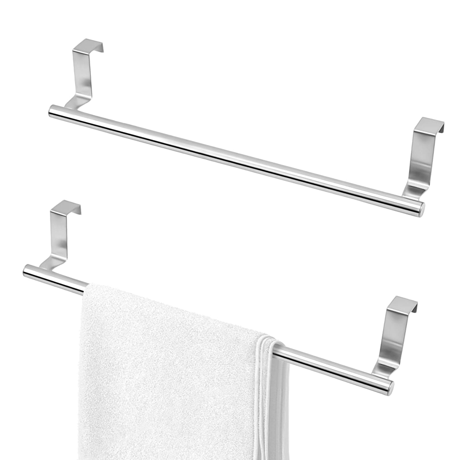 HapiRm Expandable Double Over-Cabinet Towel Holder