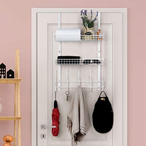 Over-Door Bathroom Organizer Rack