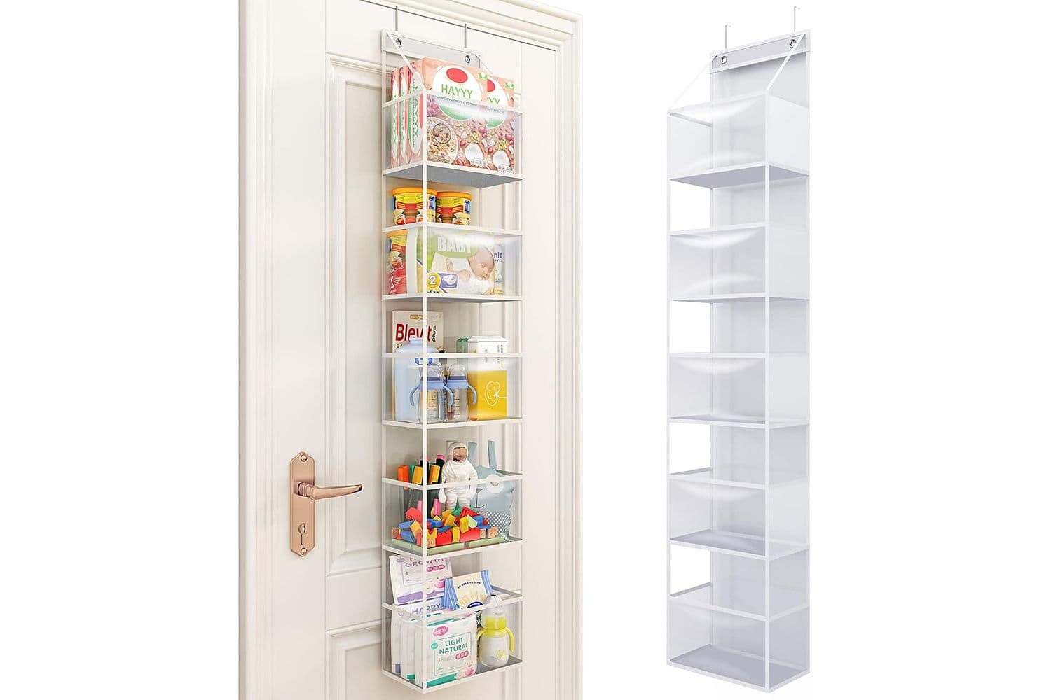 5-Tier Over-the-Door Pantry Rack