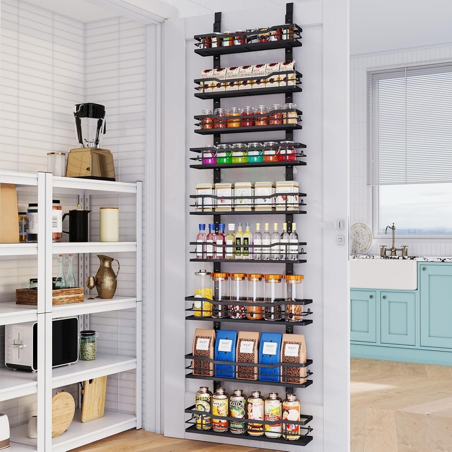 Over-Door Pantry Organizer (9 Tier)