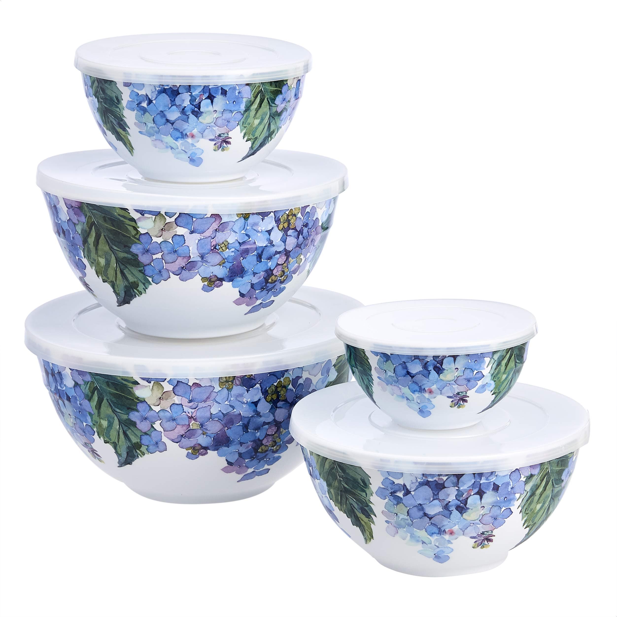 Oggi 5-Piece Ceramic Canister Set Pastel Mint