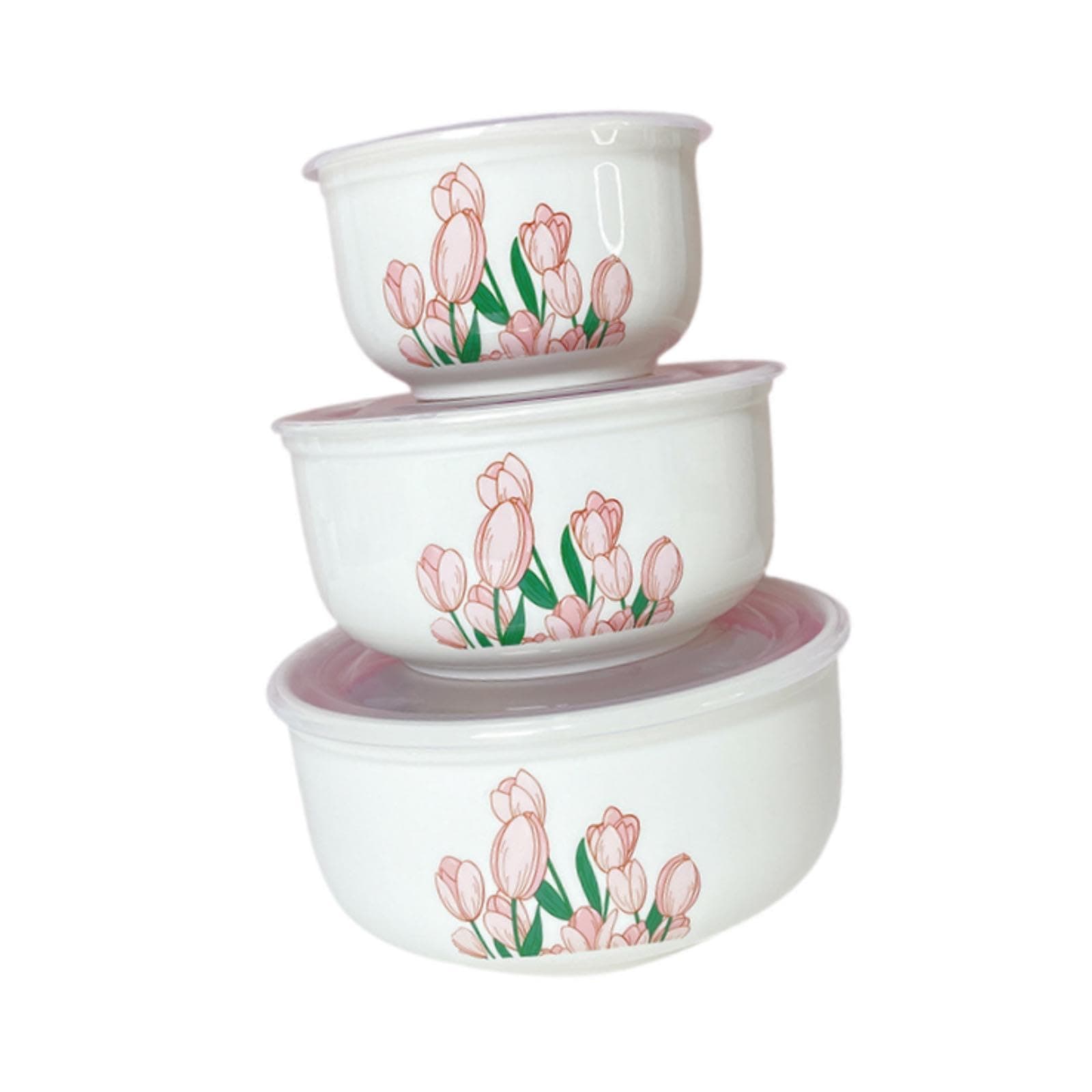 Umite Chef 15-Piece Kitchen Utensil Set Pastel Pink and Mint