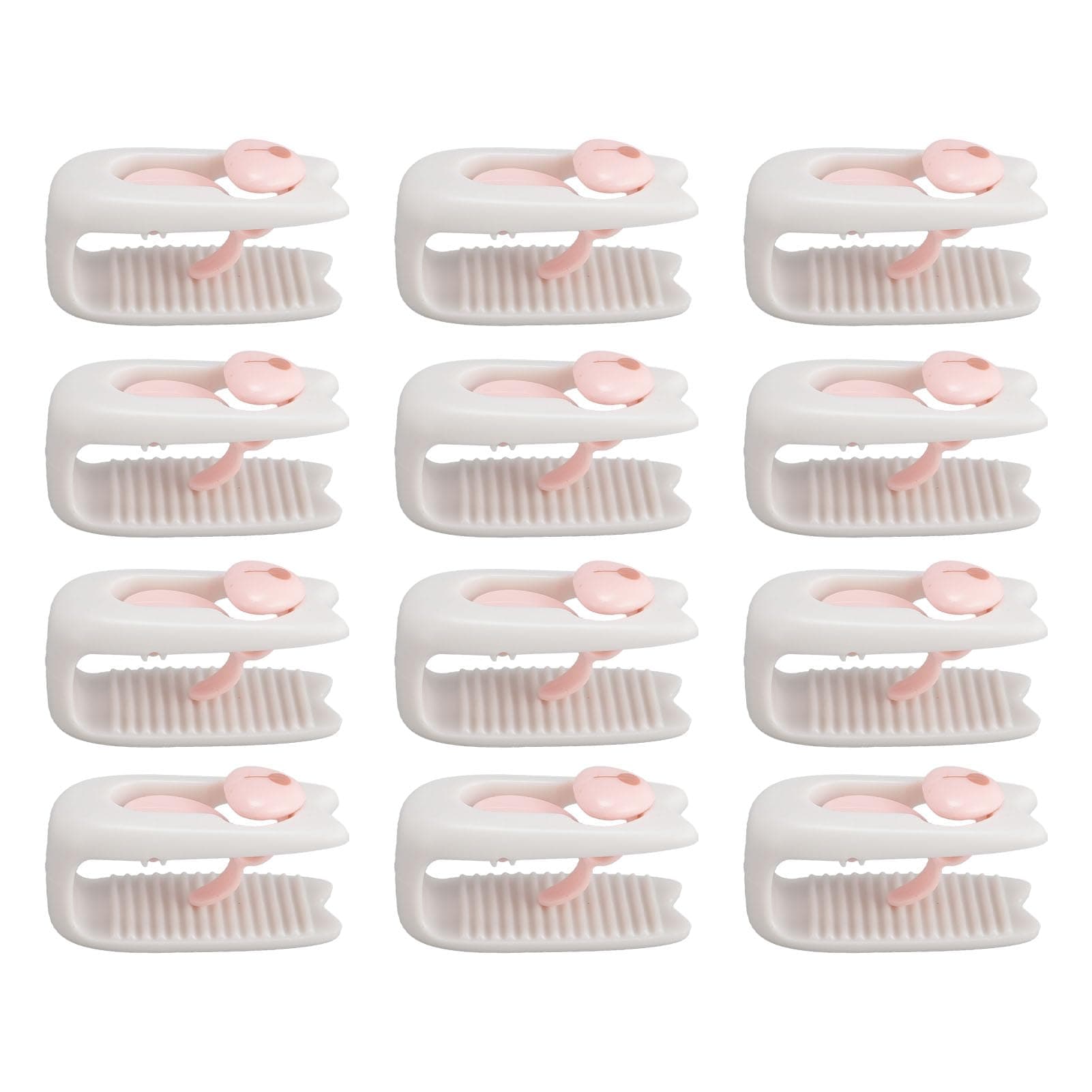 Patelai 12-Piece Padded Comforter Clips