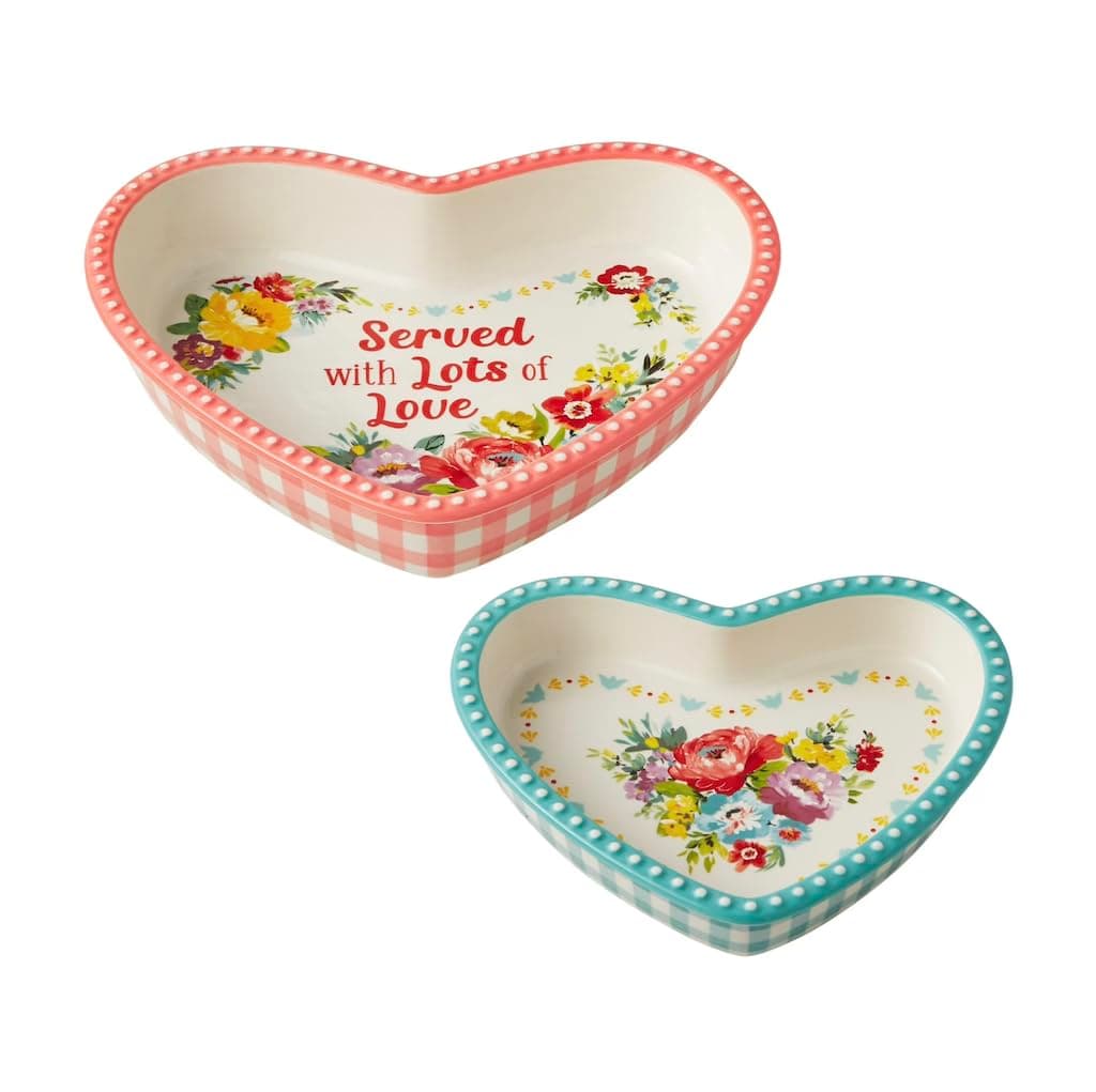 Pioneer Woman Floral Pie Dish
