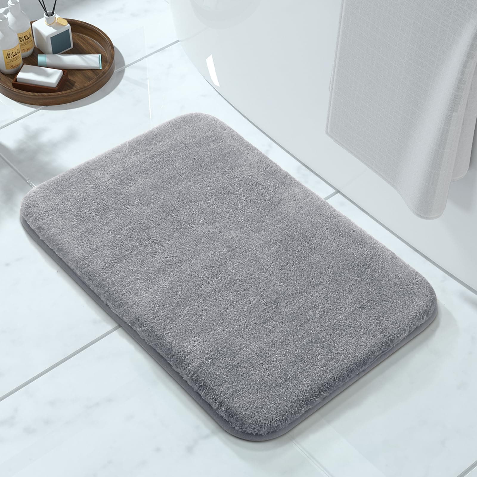 Plush Microfiber Bath Mat