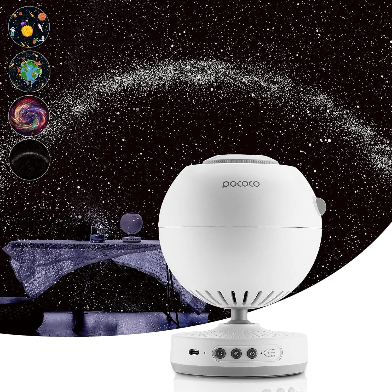 POCOCO Galaxy Lite Home Star Projector