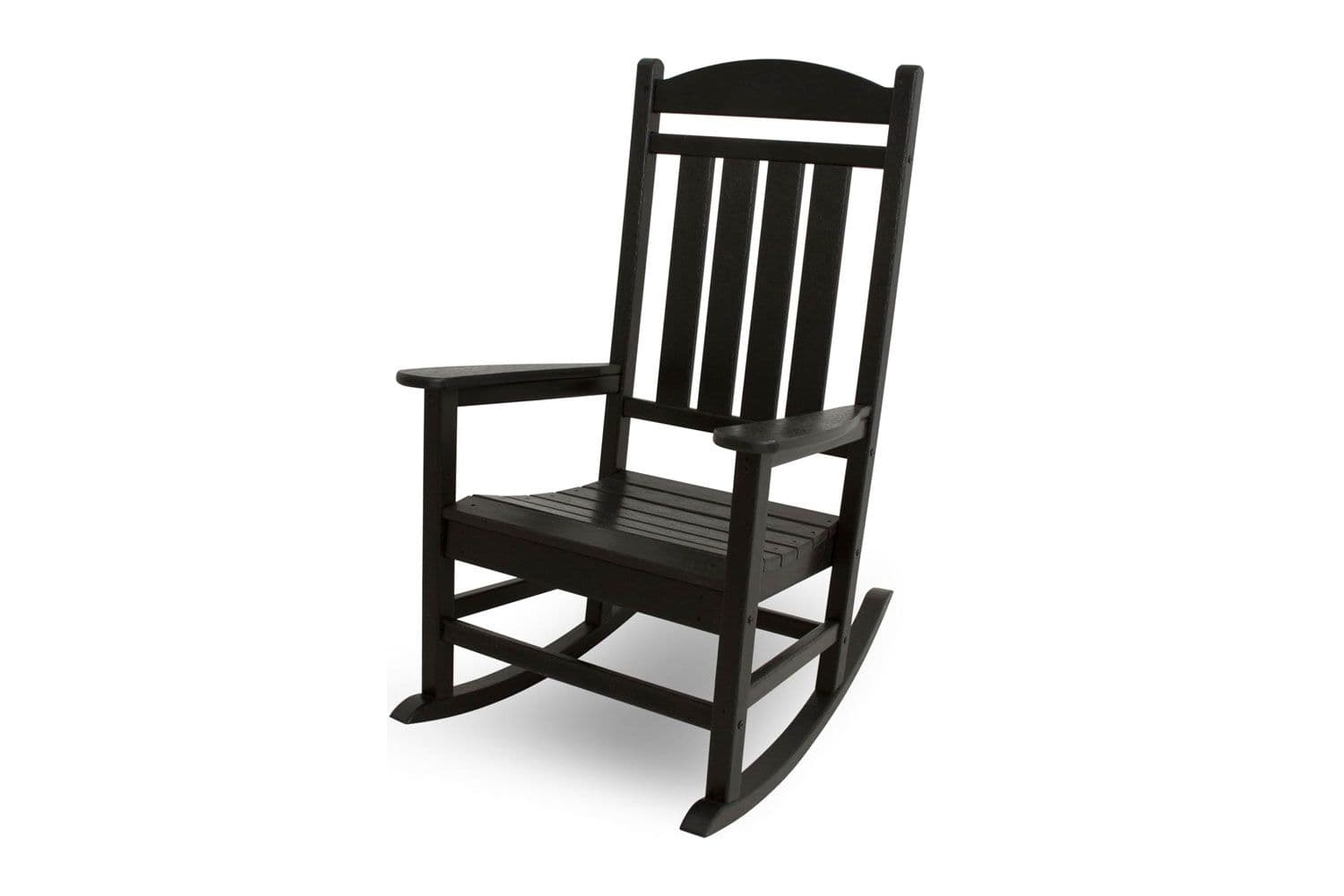 Shine Company Vermont Porch Rocker - Natural Wood