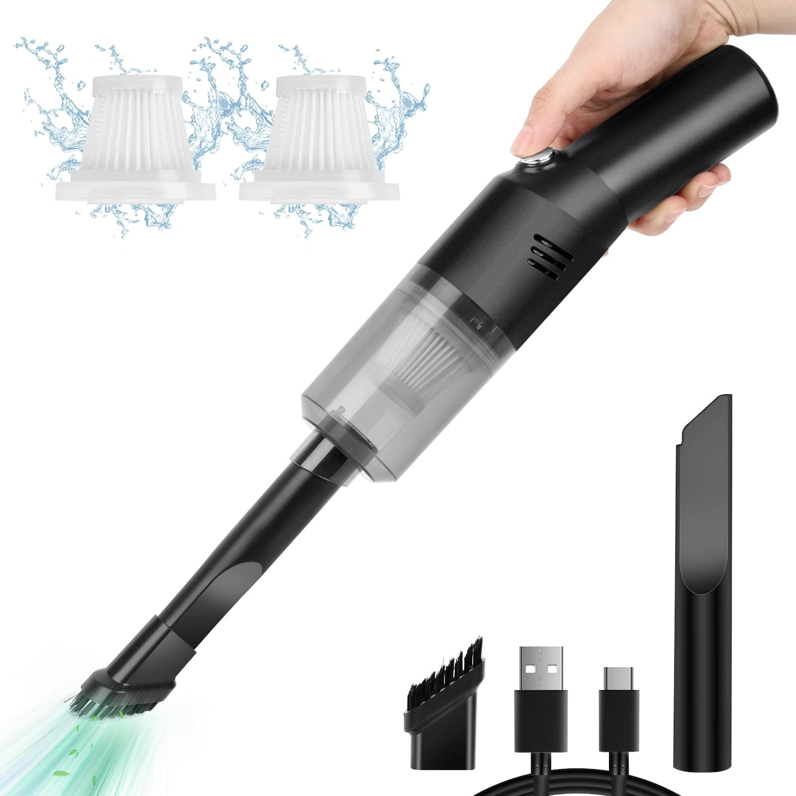 Portable Cordless Car Vacuum