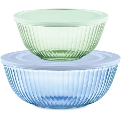 Pyrex Glass Mixing Bowl Set 3-Piece