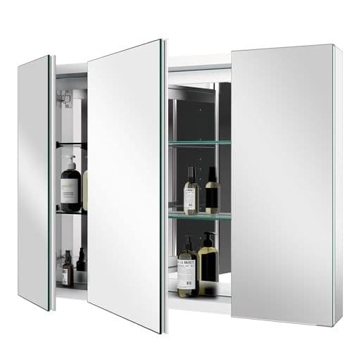 QuaviKey Aluminum Medicine Cabinet