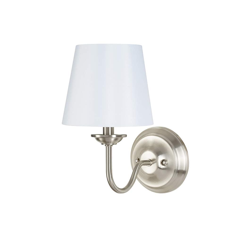 Ravenna Home Plug-In Wall Sconce (Brushed Nickel)