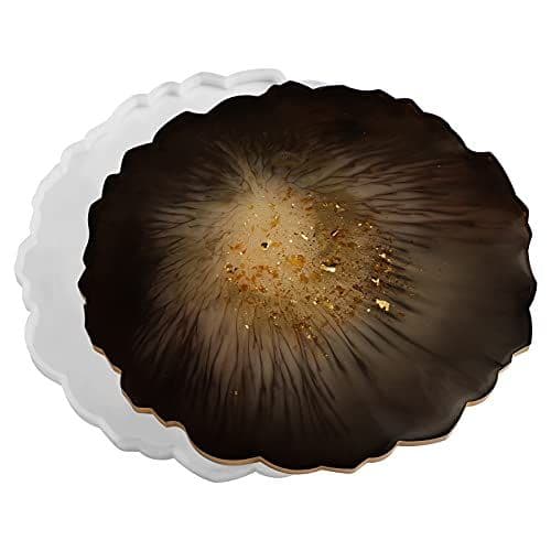 Resin Agate-Style Jewelry Dish