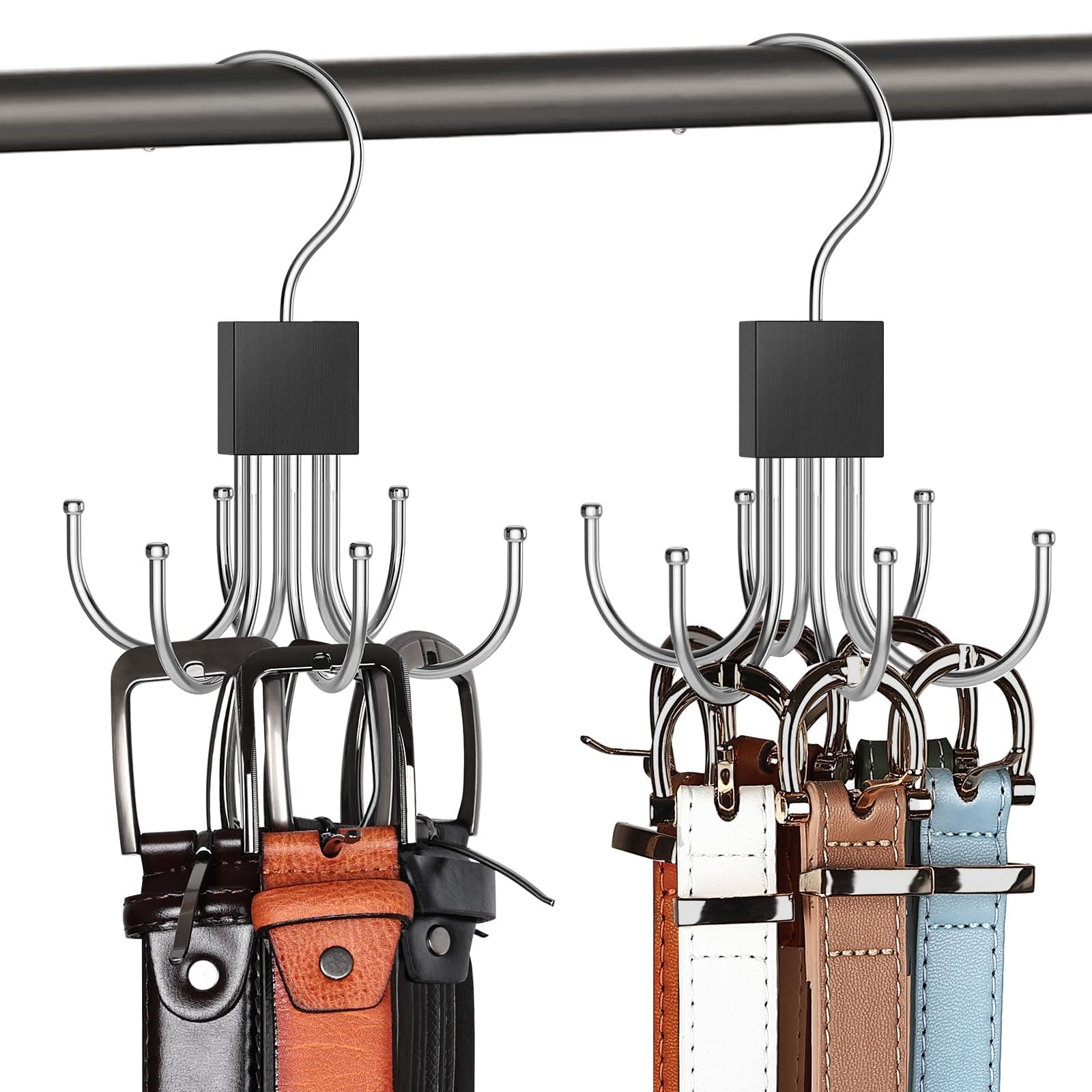 Collapsible Rotating Purse and Accessory Organizer