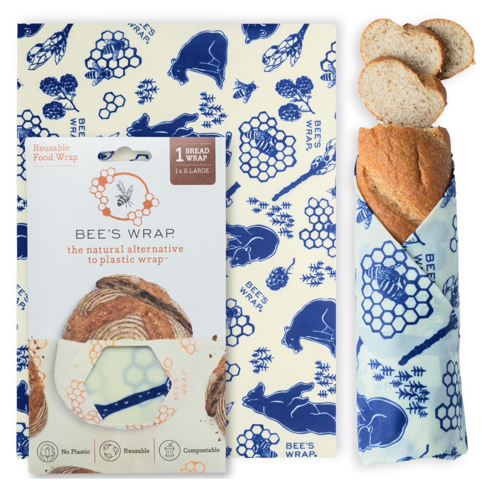 Savourio Beeswax Wrap Set (6-Pack)