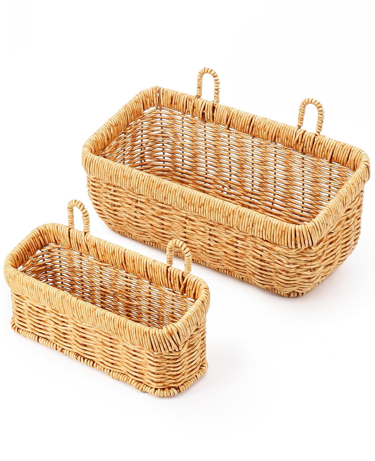 Seagrass Storage Basket Set Natural Woven