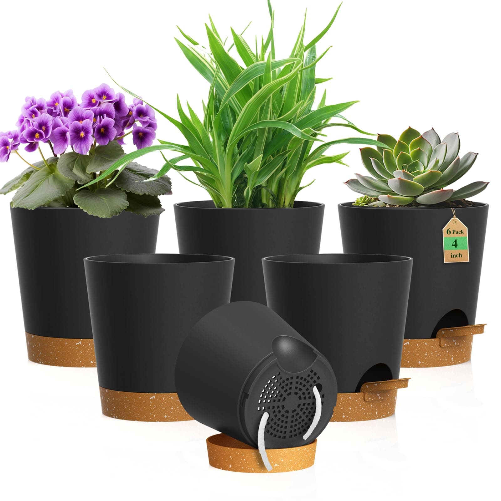 Self-Watering Outdoor Planter (12-inch)