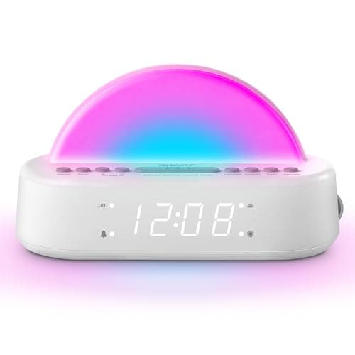 Sharp Sunrise Alarm Clock with Wake-Up Light
