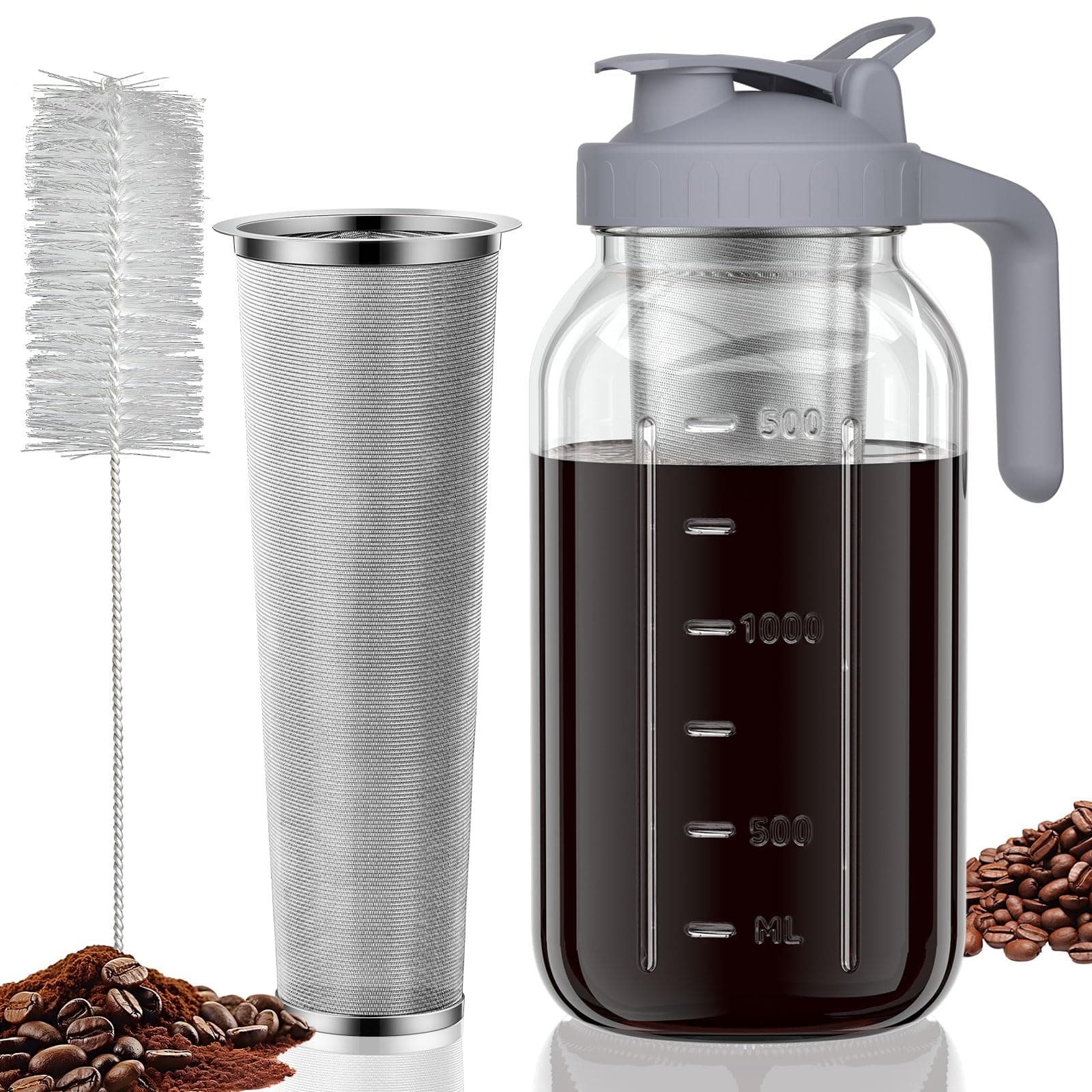 Simple Life Cycle Mason Jar Cold Brew System (32 oz)
