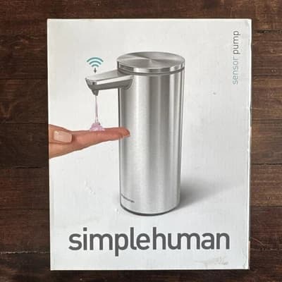 simplehuman Sensor Pump Soap Dispenser 9oz