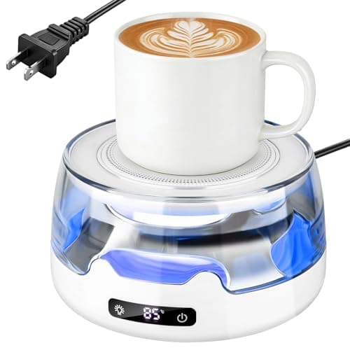 Smart Color-Changing LED Coffee Mug Warmer