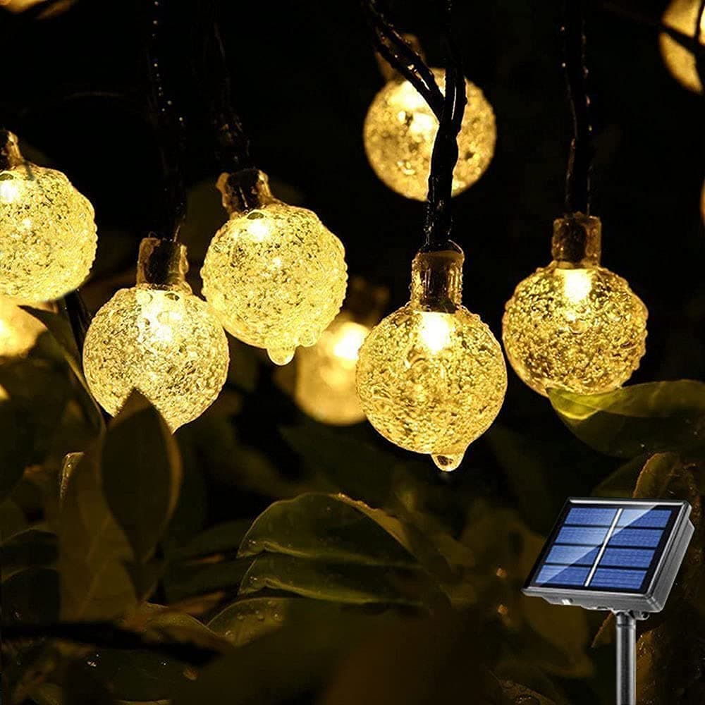 Solar Globe String Lights (60 ft, 60 LED)