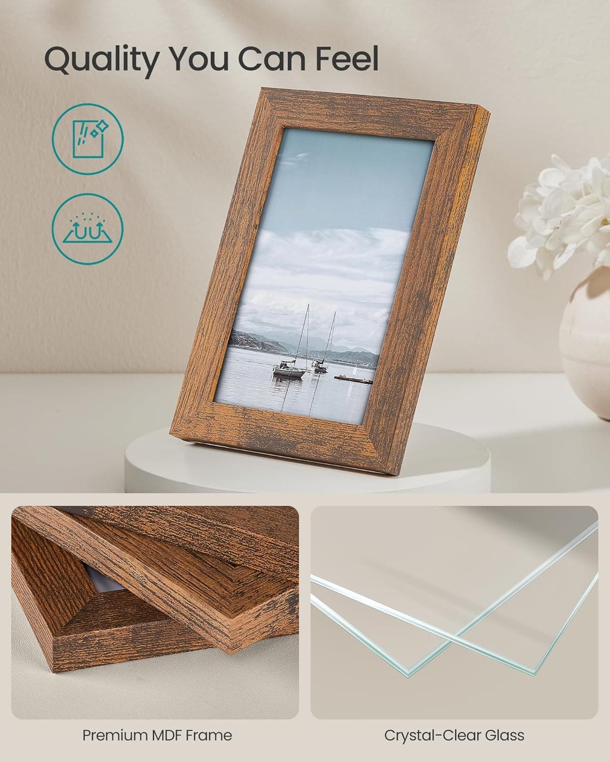 SONGMICS 10-Piece Collage Picture Frame Set