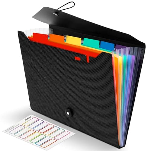 Sooez Expanding Accordion File Folder