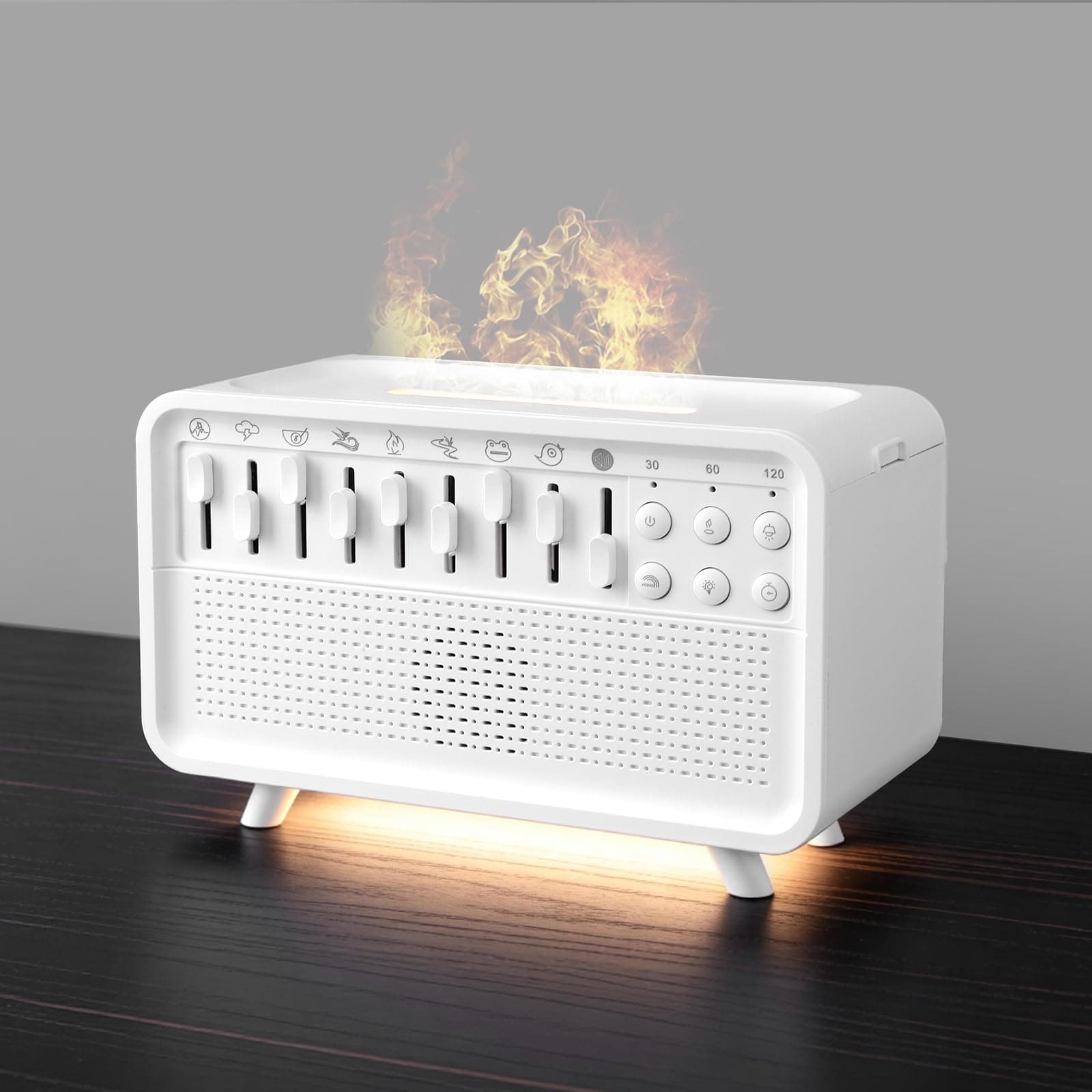 4-in-1 Sound Machine Humidifier Diffuser with Bluetooth