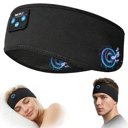 SOUNDOT Sleep Headband Bluetooth Washable - Soft Fleece