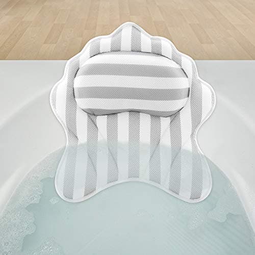 Luxury Spa Bath Pillow with Suction Cups