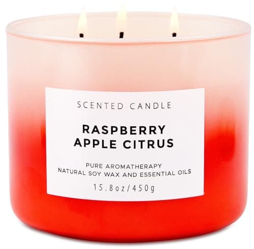 Raspberry Apple Citrus Spring Candle