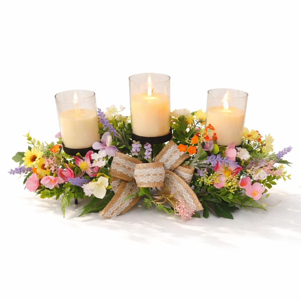 Spring Floral Table Centerpiece