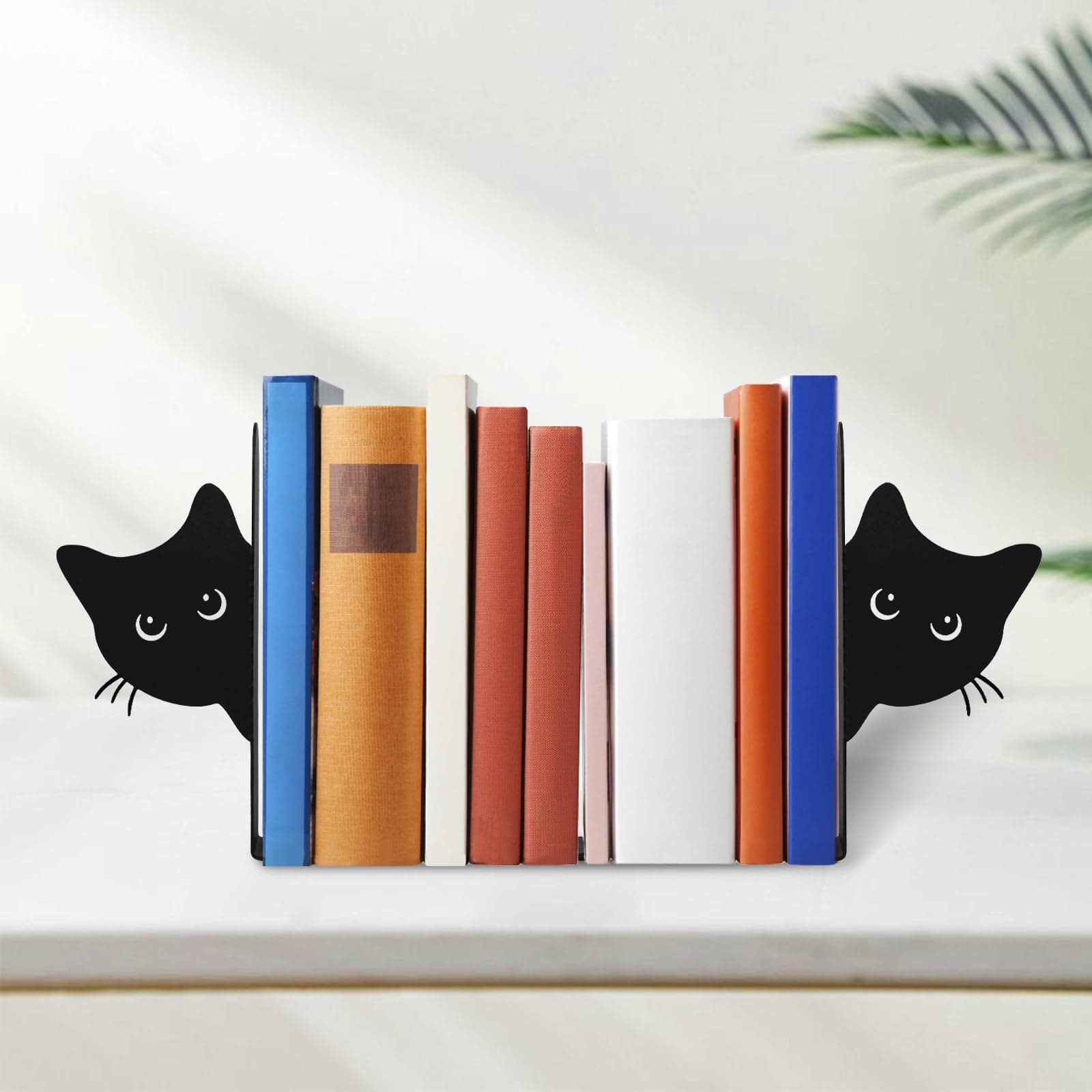 SRIWATANA White Geometric Bookends