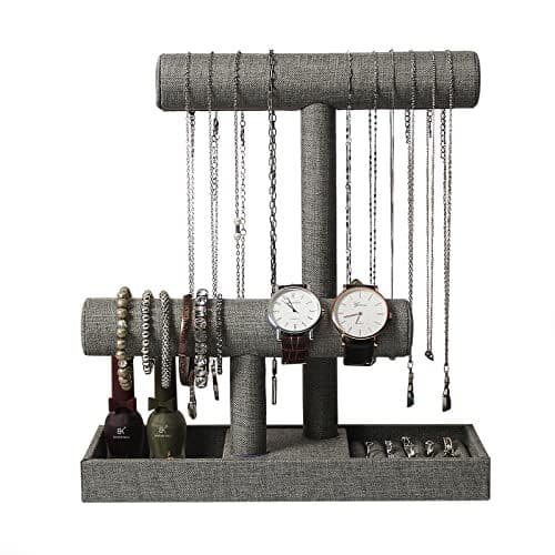Stackable Jewelry Organizer Tray Set (3-Tier)