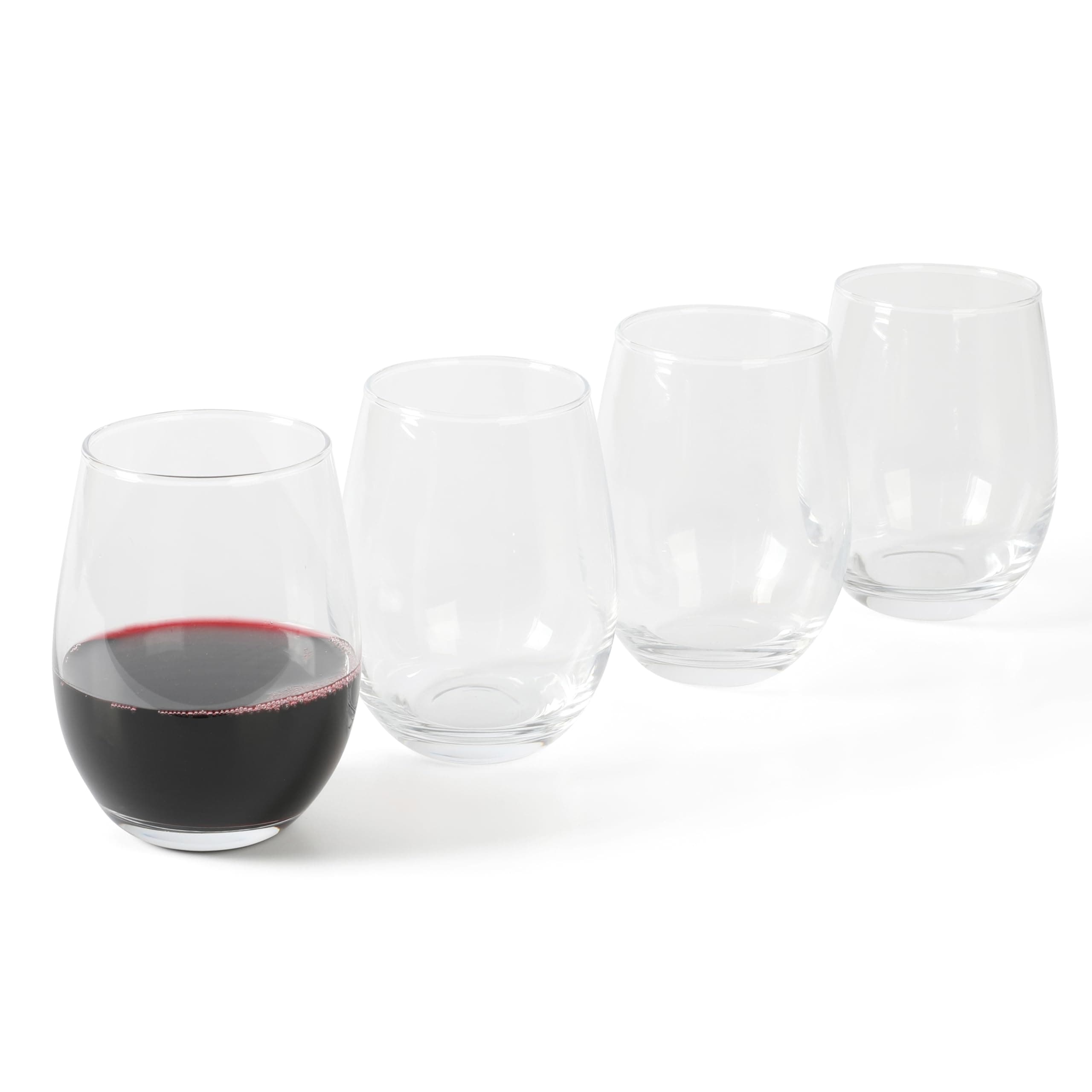 Stemless Wine Glass Set (6 Pack)