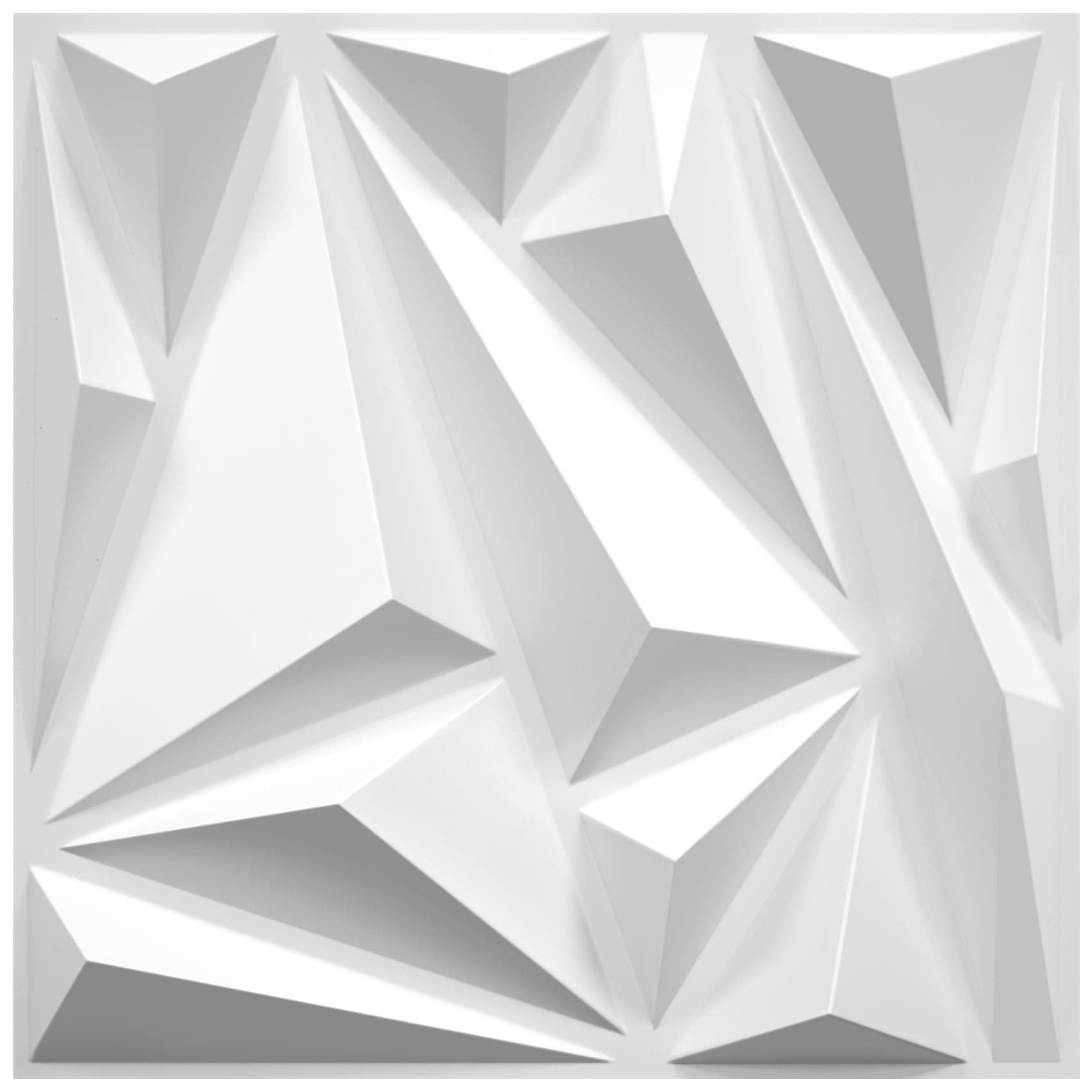 STICKGOO Diamond Design Panels (Paintable White)
