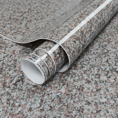 STICKGOO Renter-Friendly Granite Contact Paper