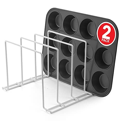 Stock Your Home Baking Pan Organizer (2-Pack)