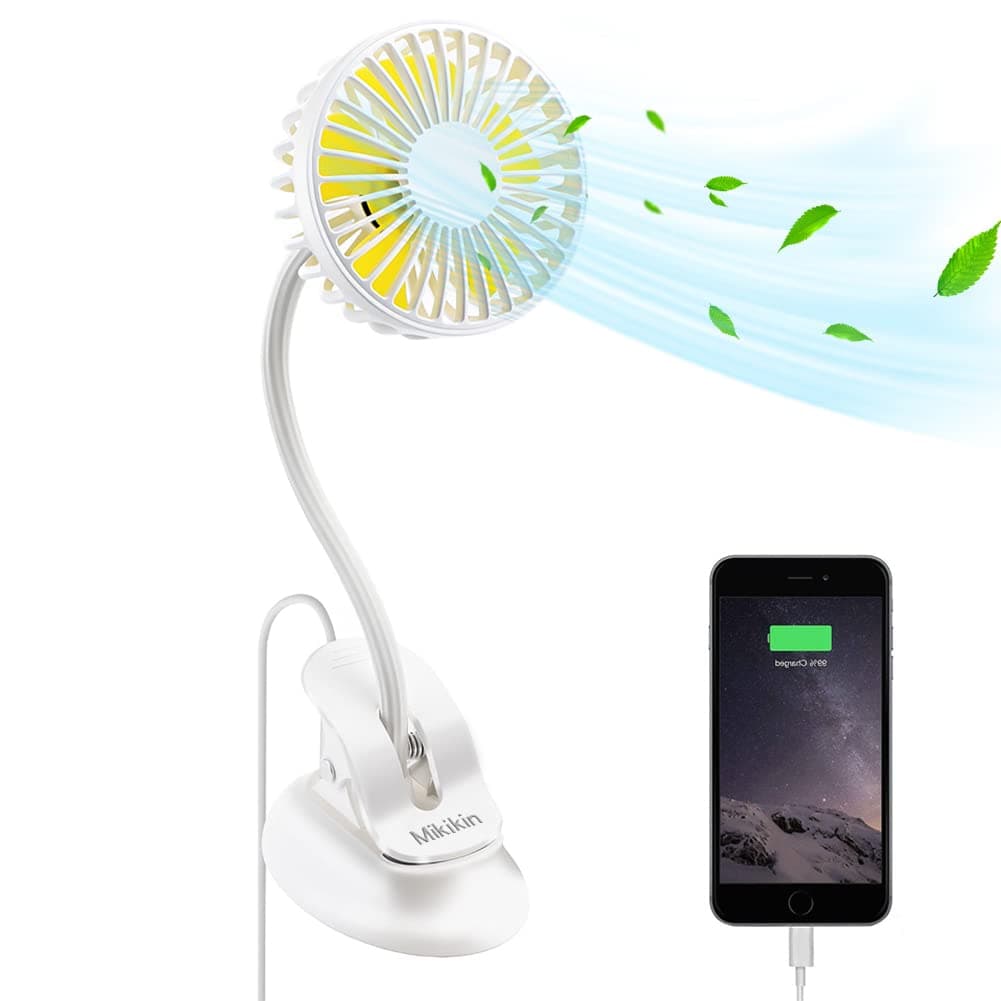 Stroller Fan Portable Clip-On Baby Fan