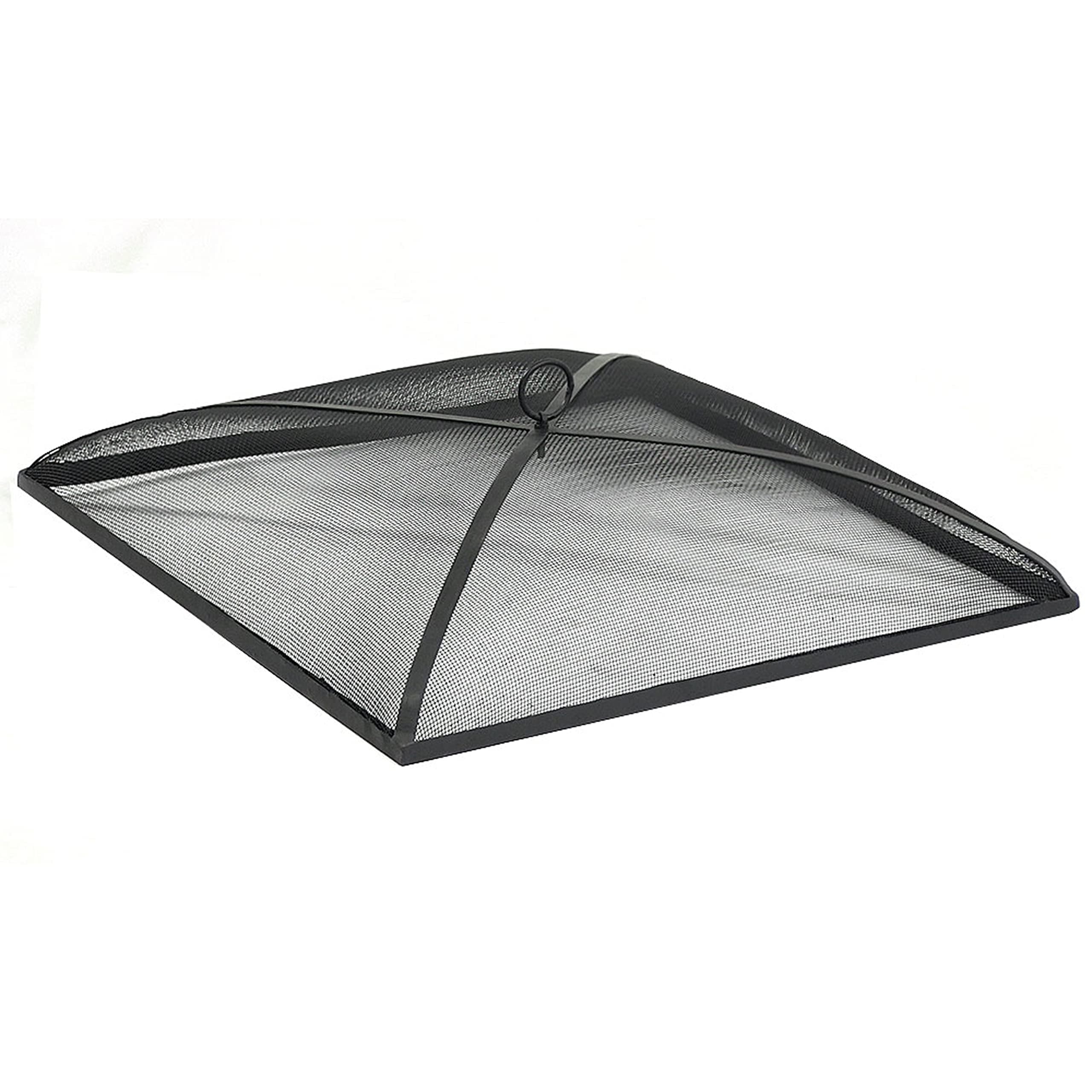 Sunnydaze Heavy-Duty Steel Mesh Fire Pit Spark Screen Cover