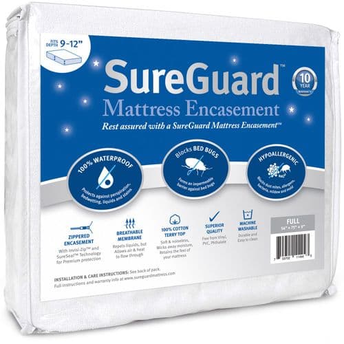 SureGuard Hypoallergenic Mattress Encasement