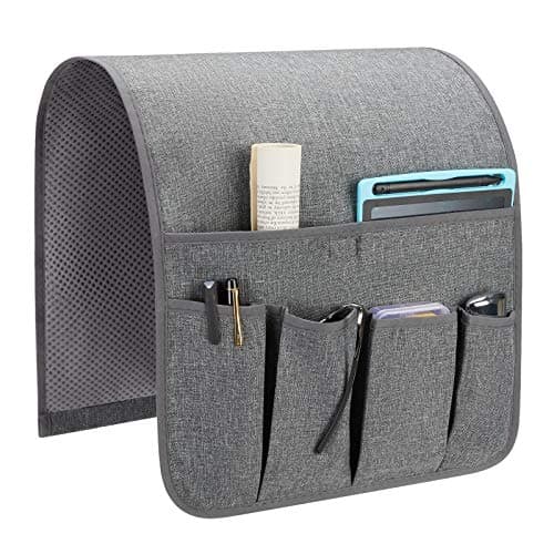 SYSOV Sofa Armrest Organizer - 5 Pockets
