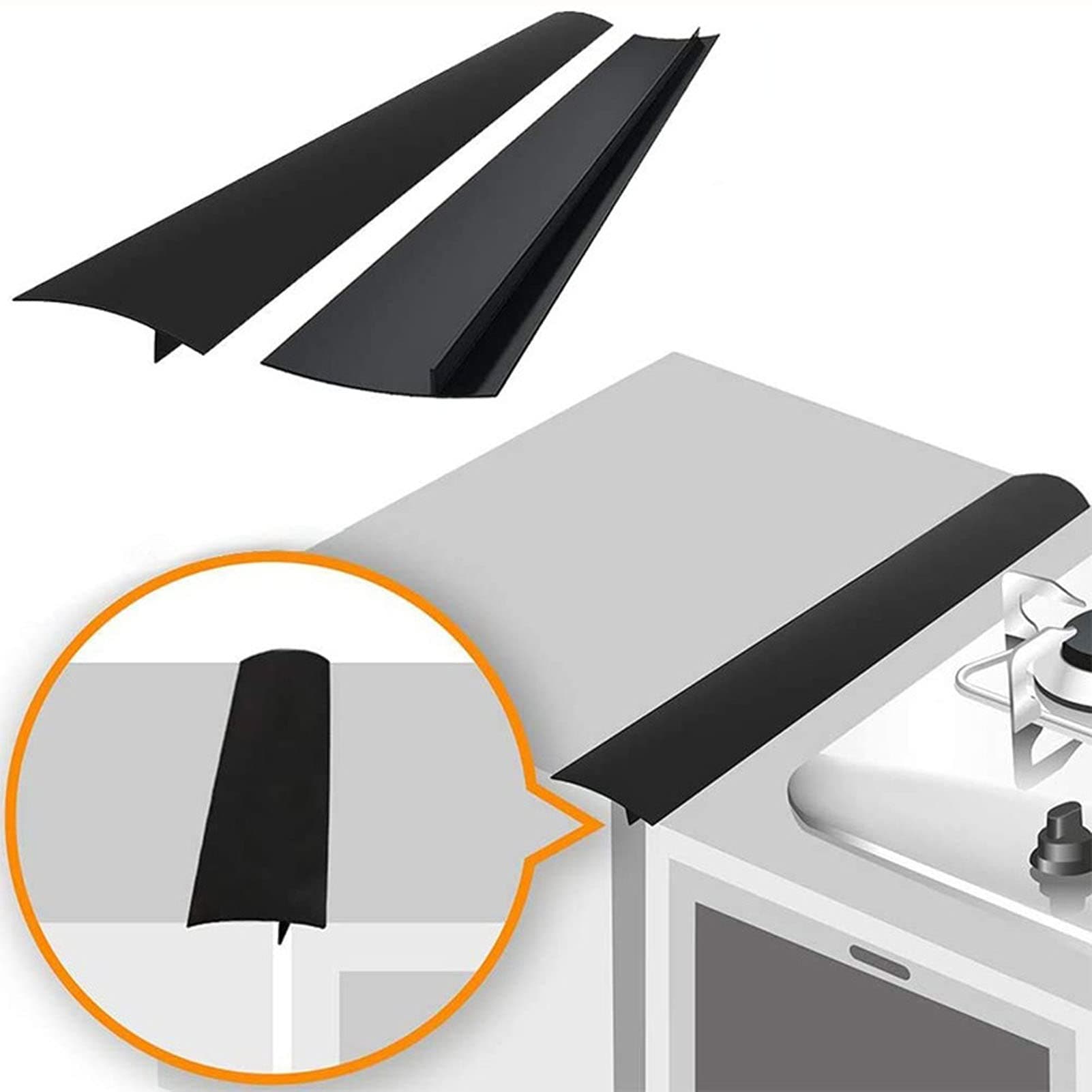 T-Shaped Silicone Stove Gap Filler 2-Pack
