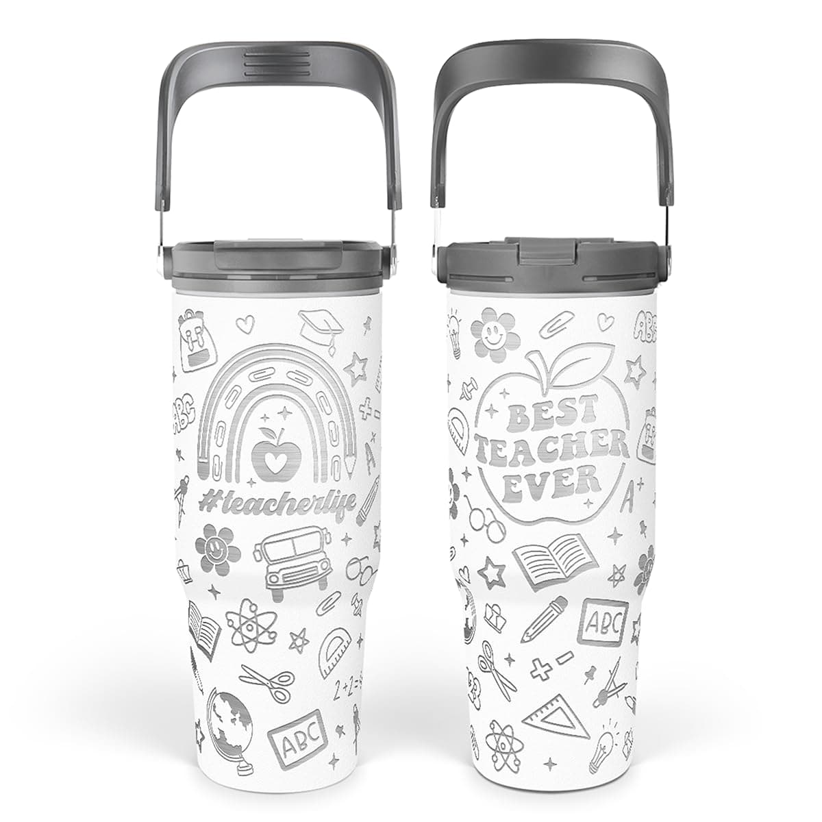 Best Teacher Ever Insulated Tumbler 30oz Stainless Steel