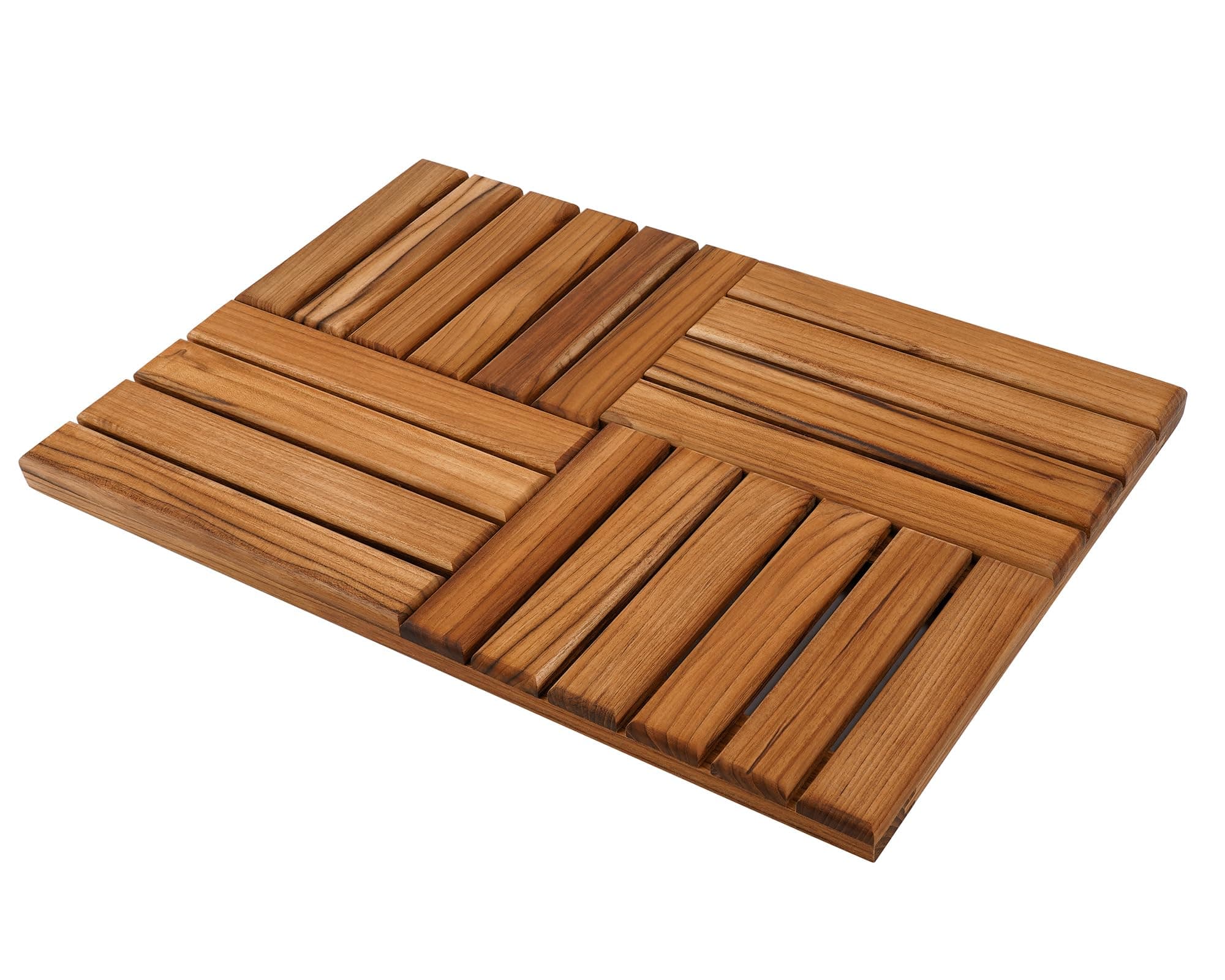 Teak Wooden Bath Mat Shower Floor