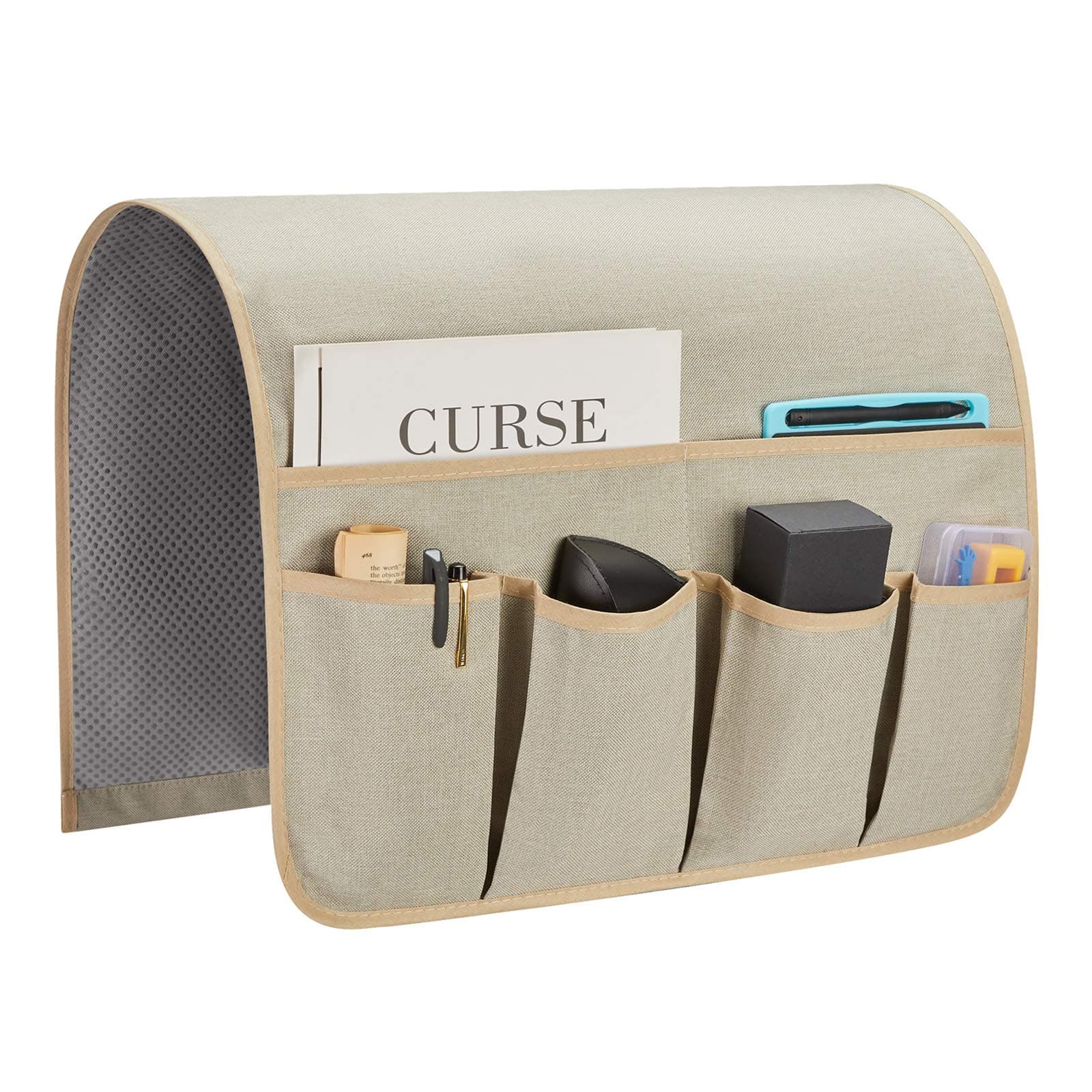 Teniux Armchair Caddy with Cup Holder