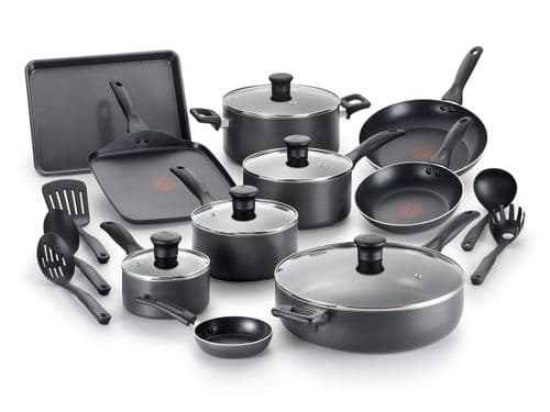 T-fal Nonstick Cookware Set with Thermo-Spot Indicator